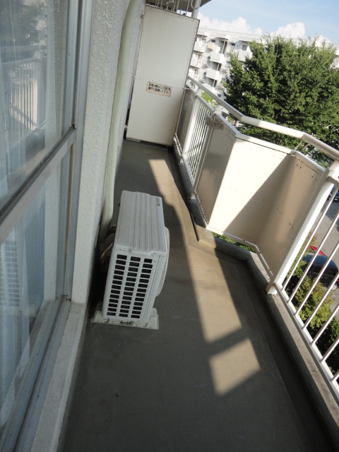 Balcony. Balcony There are two sides. The south is quite broad