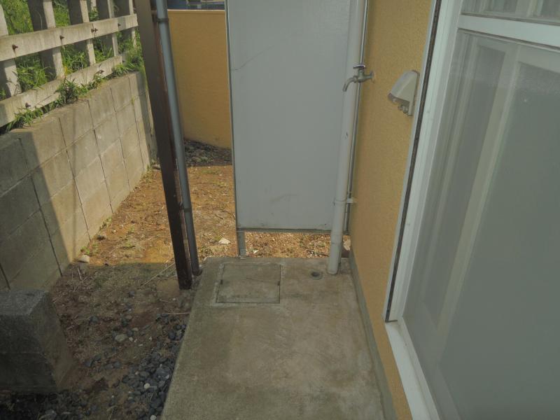 Other Equipment. Outdoor washing machine Storage