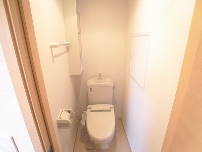 Toilet. With Washlet.