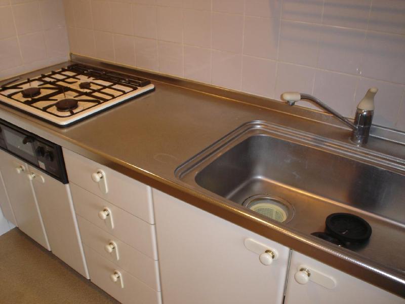 Kitchen. Wide and is easy likely kitchen use