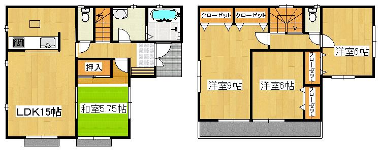 Floor plan. Every Saturday and Sunday ・ Public holidays will be held an open house at the local. Check on the map, Please come directly to the local.
