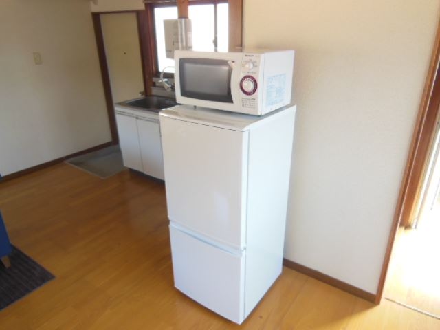 Other Equipment. 2-door refrigerator, microwave