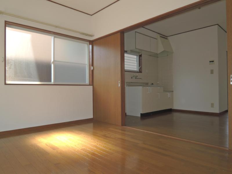 Living and room. Sunny