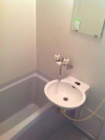 Bath. With bathroom dryer