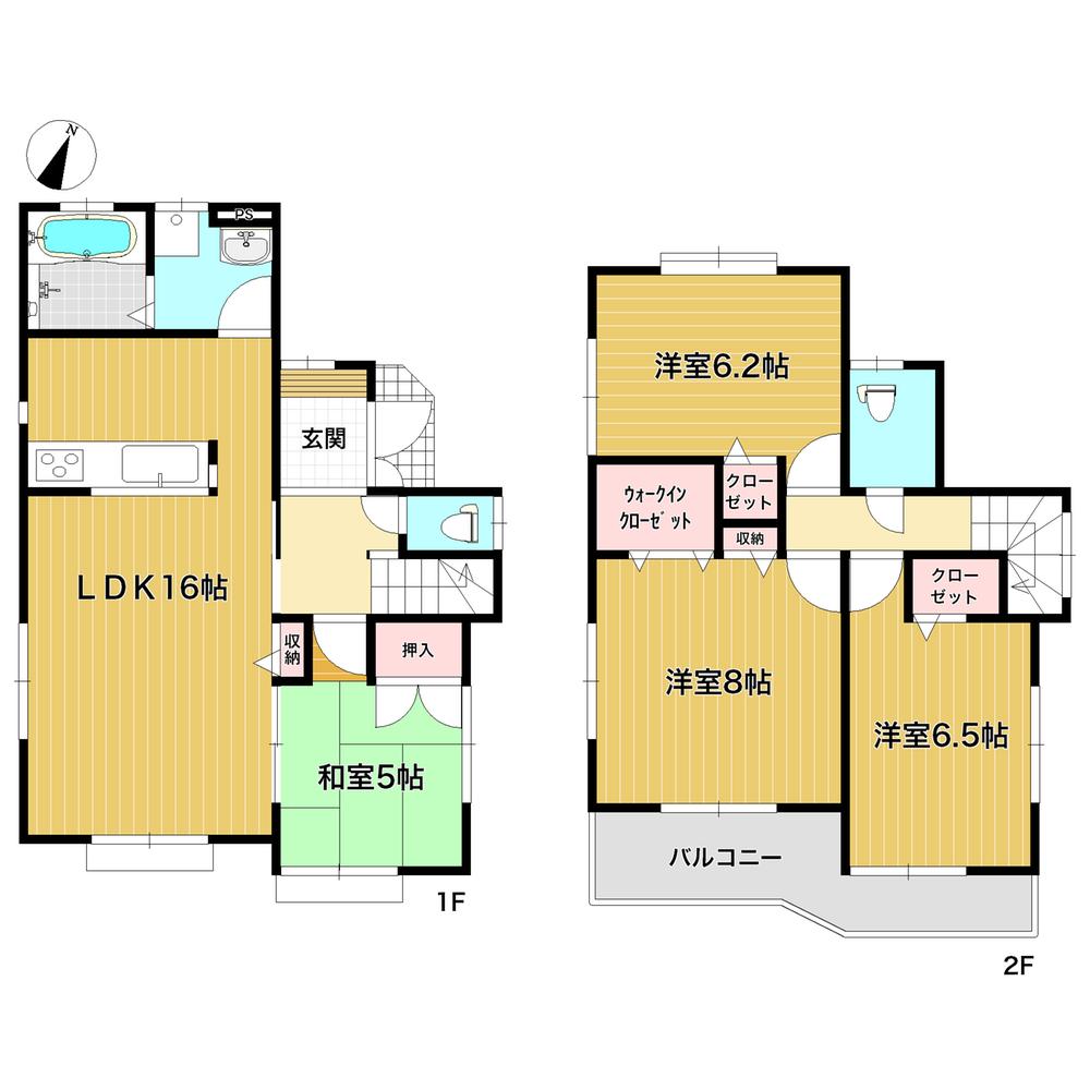 Floor plan. 700m to Kashiwa fourth elementary school