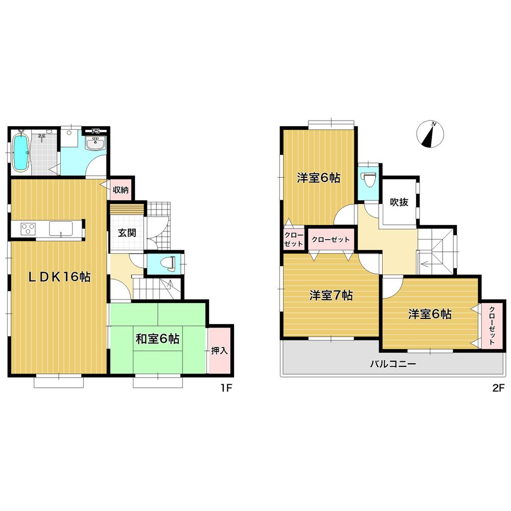 Floor plan. 700m to Kashiwa fourth elementary school