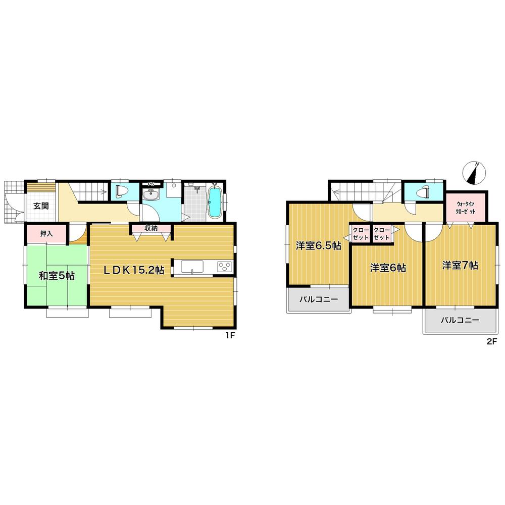Floor plan. 700m to Kashiwa fourth elementary school