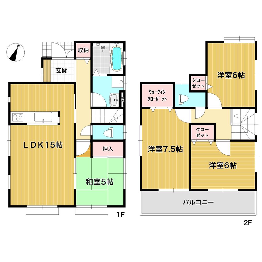 Floor plan. 700m to Kashiwa fourth elementary school