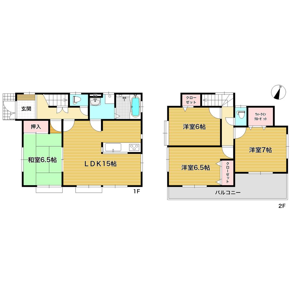 Floor plan. 700m to Kashiwa fourth elementary school