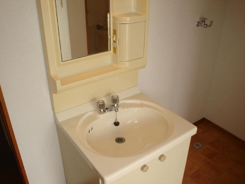 Washroom. Independent washbasin