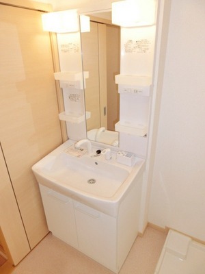 Washroom. Independent wash dressing room