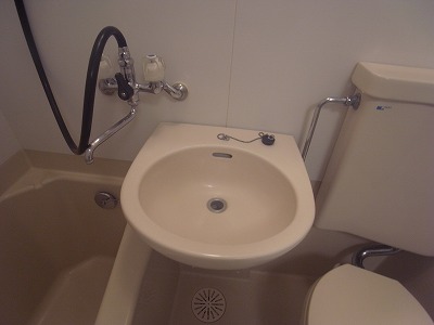 Washroom. Wash basin.