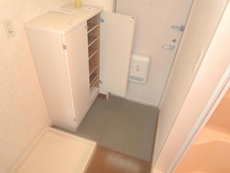 Entrance. To clear some entrance also have a cupboard.