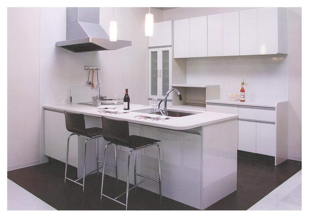 Same specifications photo (kitchen). Water filter ・ Specifications island kitchen dishwasher. Refreshing unified kitchen appliances with storage of the same series