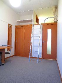 Living and room. Loft type