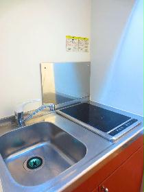 Kitchen. Two-burner stove