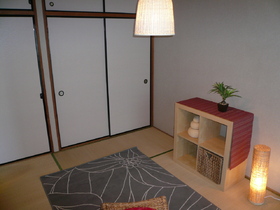 Living and room. It is a reference photo of the model room.