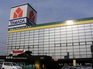 Home center. Yamada Denki Tecc Land Kashiwaten up (home improvement) 807m