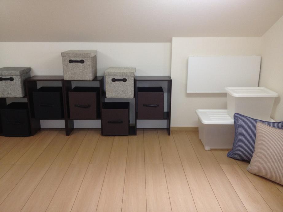 Receipt. Monopitto (attic storage). You can hold a lot of important luggage of every season.