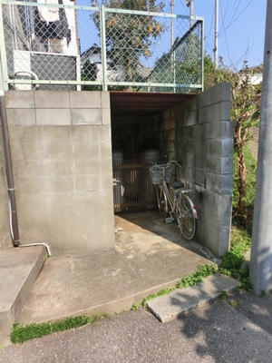 Other common areas. Bicycle parking space