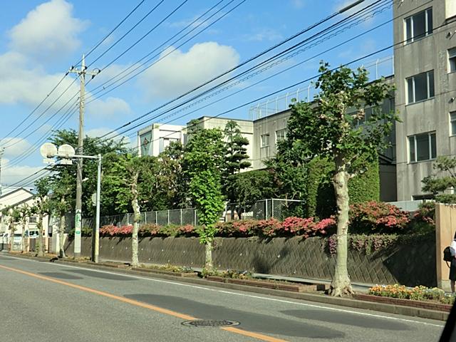 Junior high school. Kashiwashiritsu until the pine needles junior high school 420m