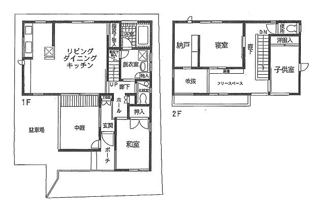 Floor plan. 43,500,000 yen, 3LDK + S (storeroom), Land area 131.58 sq m , Building area 104.11 sq m