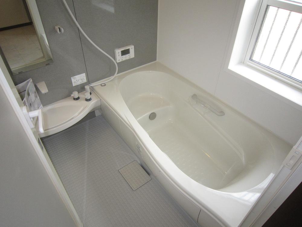 Bathroom. Bright bathroom with cleanliness.