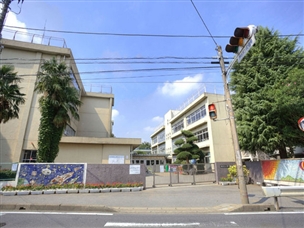 Primary school. Kashiwashiritsu 1033m Nakahara to elementary school (elementary school)