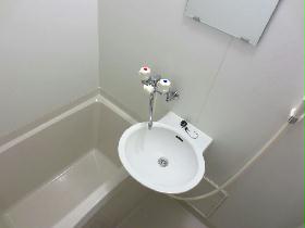 Bath. With bathroom dryer