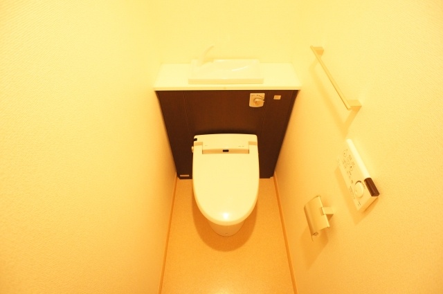 Toilet. Warm water washing toilet seat