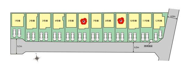 Other. All 12 buildings are in the local section view