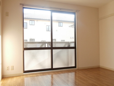 Living and room. Balcony side Western-style