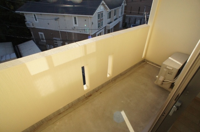 Balcony. Sunny balcony