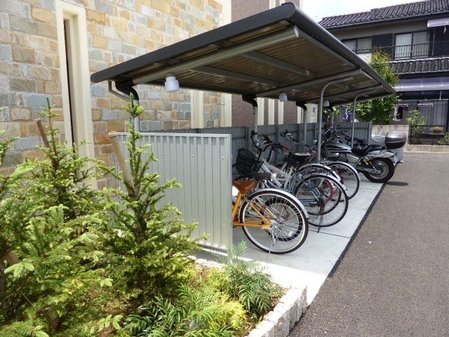 Other common areas. Bicycle-parking space