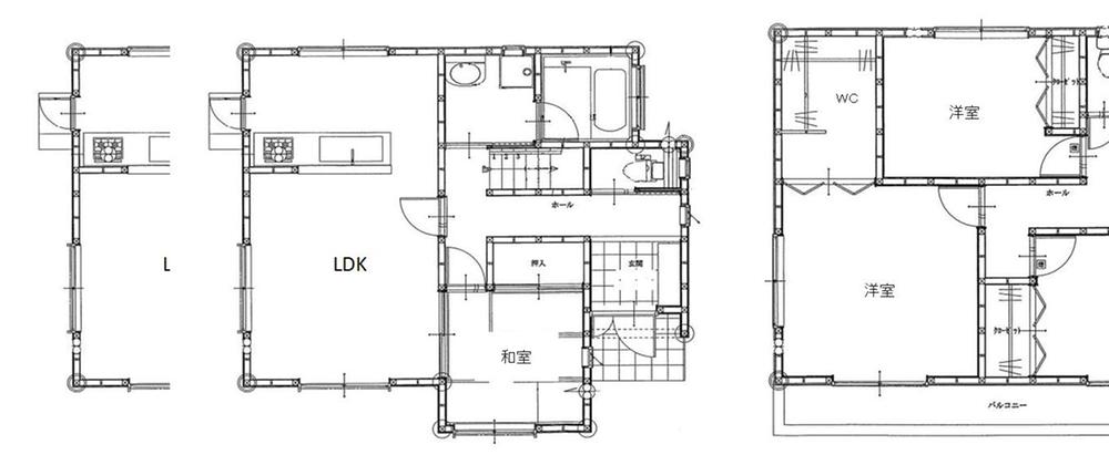 Floor plan. 18.5 million yen, 4LDK, Land area 228 sq m , Building area 99.36 sq m