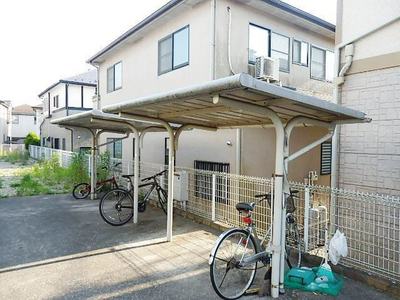Other common areas. Bicycle parking space