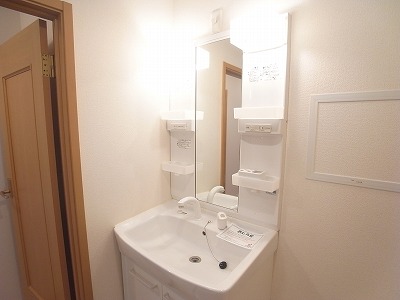 Washroom. Shampoo dresser.