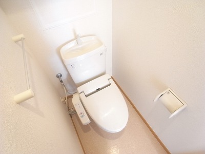 Toilet. With Washlet.