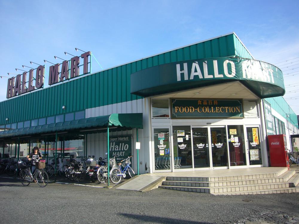 Supermarket. 1250m until Hello Mart Minamimasuo shop