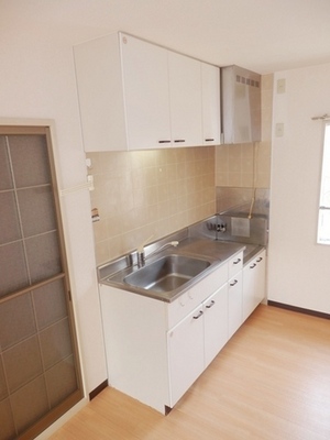 Kitchen. Two-burner stove installation Allowed (Room No. shooting by the same type)