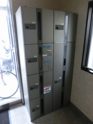 Other common areas. Delivery Box is equipped