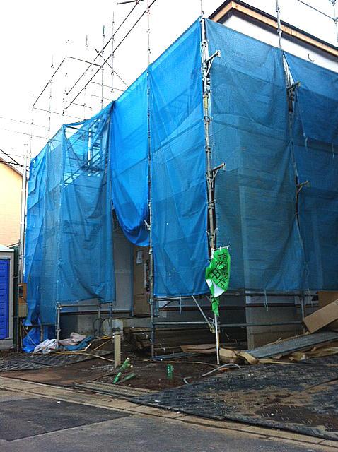 Local appearance photo. Local (10 May 2013) shooting soon will be completed appearance in Building 2 architecture! !