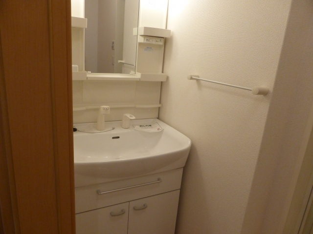 Washroom. It has of course become a dresser