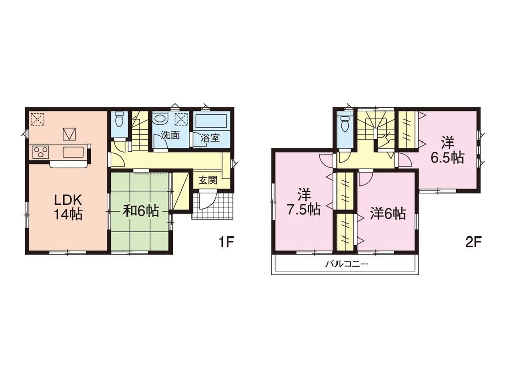Other. 4 Building Floor Japanese-style room 6 quires! Zenshitsuminami direction (^ ▽ ^)