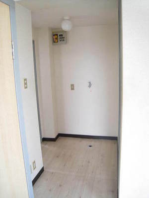 Entrance. Otherwise, it is the room photo