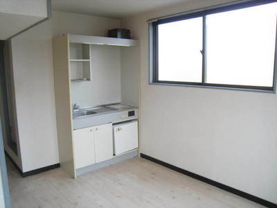 Kitchen. Bright kitchen has a window