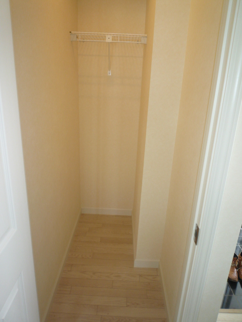 Receipt. Walk-in closet with depth