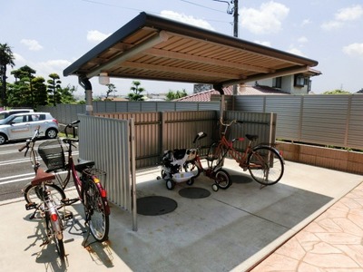 Other common areas. Covered parking lot