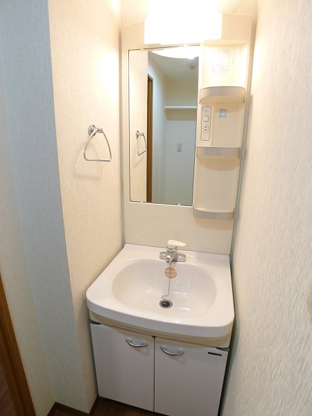 Washroom. Independent wash basin