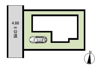Compartment figure. 22,800,000 yen, 4LDK, Land area 99.18 sq m , Building area 98.82 sq m   ◆ It is south-facing limited Building 1.
